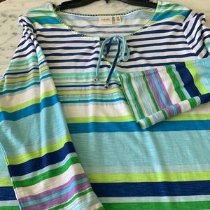 NWT summer tunic gorgeous colors.